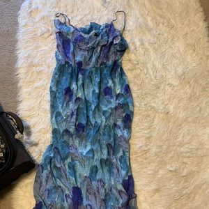 Rue21 blue maxi dress
